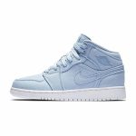 AIR JORDAN 1 MID “CANVAS ICE” BLUE (GS)