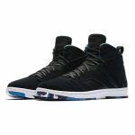 AIR JORDAN “FLIGHT LEGEND” BLACK BLUE LACQUER WHITE