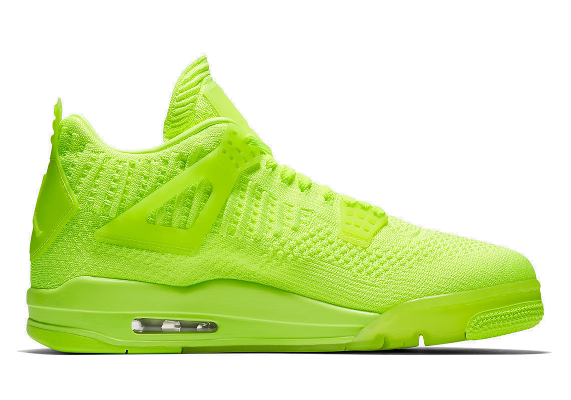 Air Jordan 4 Retro "Flyknit Volt"